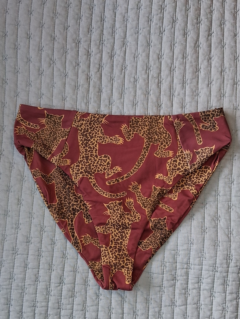 Boys + Arrows Louise The Lush Bikini Bottoms In Hood Cat